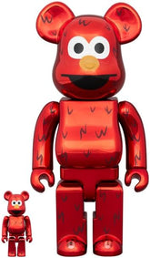 BE@RBRICK ELMO CHROME Ver. 100% & 400% - YIZY