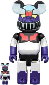 BE@RBRICK 鐵甲萬能俠 マジンガーZ メッキVer. 100% & 400% - YIZY
