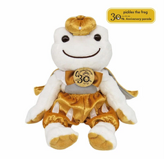日本直送 pickles the frog 30th Anniversary parade 白色國王 皮克爾斯青蛙 毛絨公仔